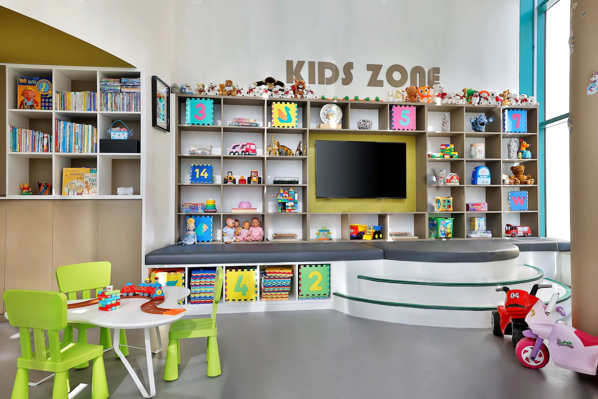 سالن بازی کودکان هتل هیلتون دبی جمیرا